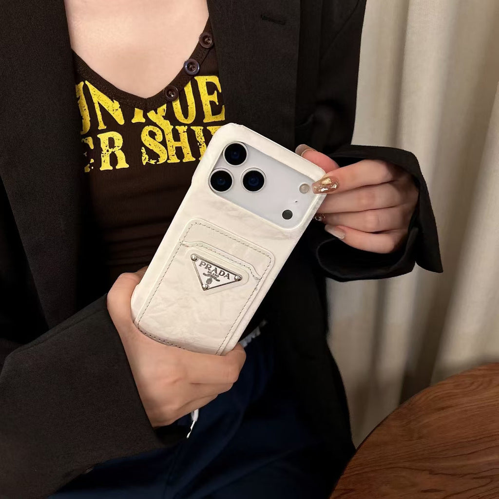 Puffer Case iPhone Prada for 12-17 Pro / Pro Max/ Air