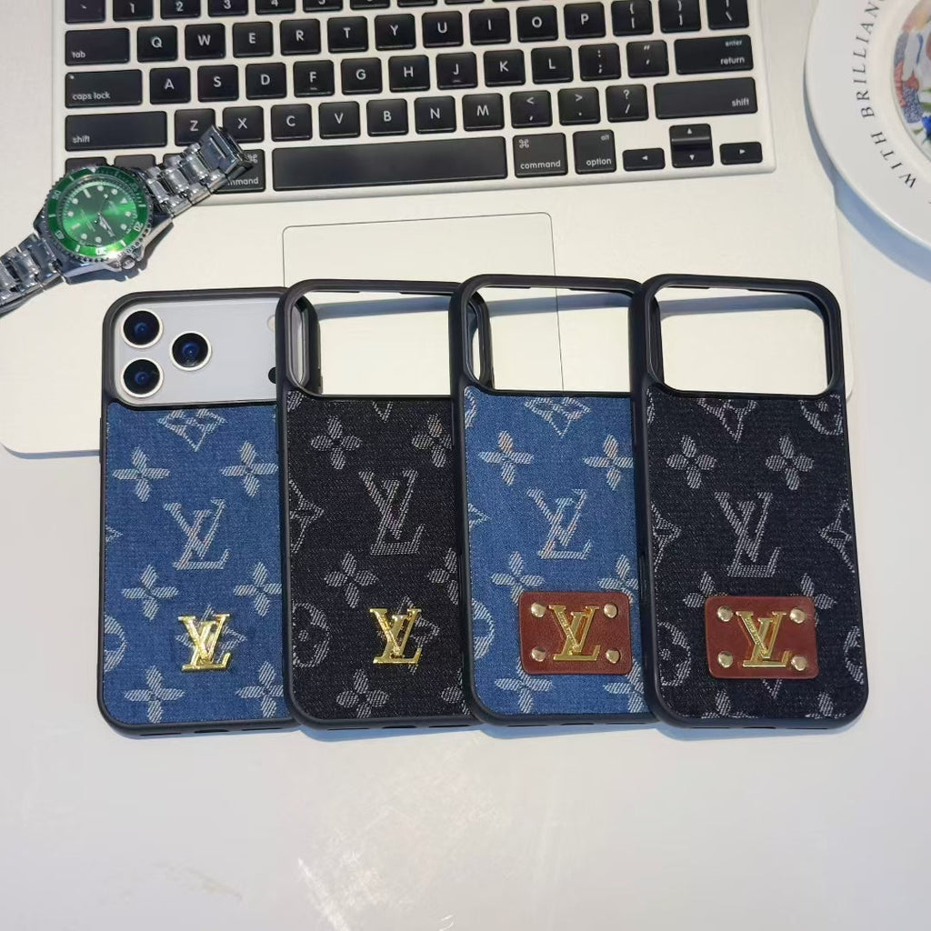 High-End Fashion iPhone Case with Designer Print (11–17 Series)