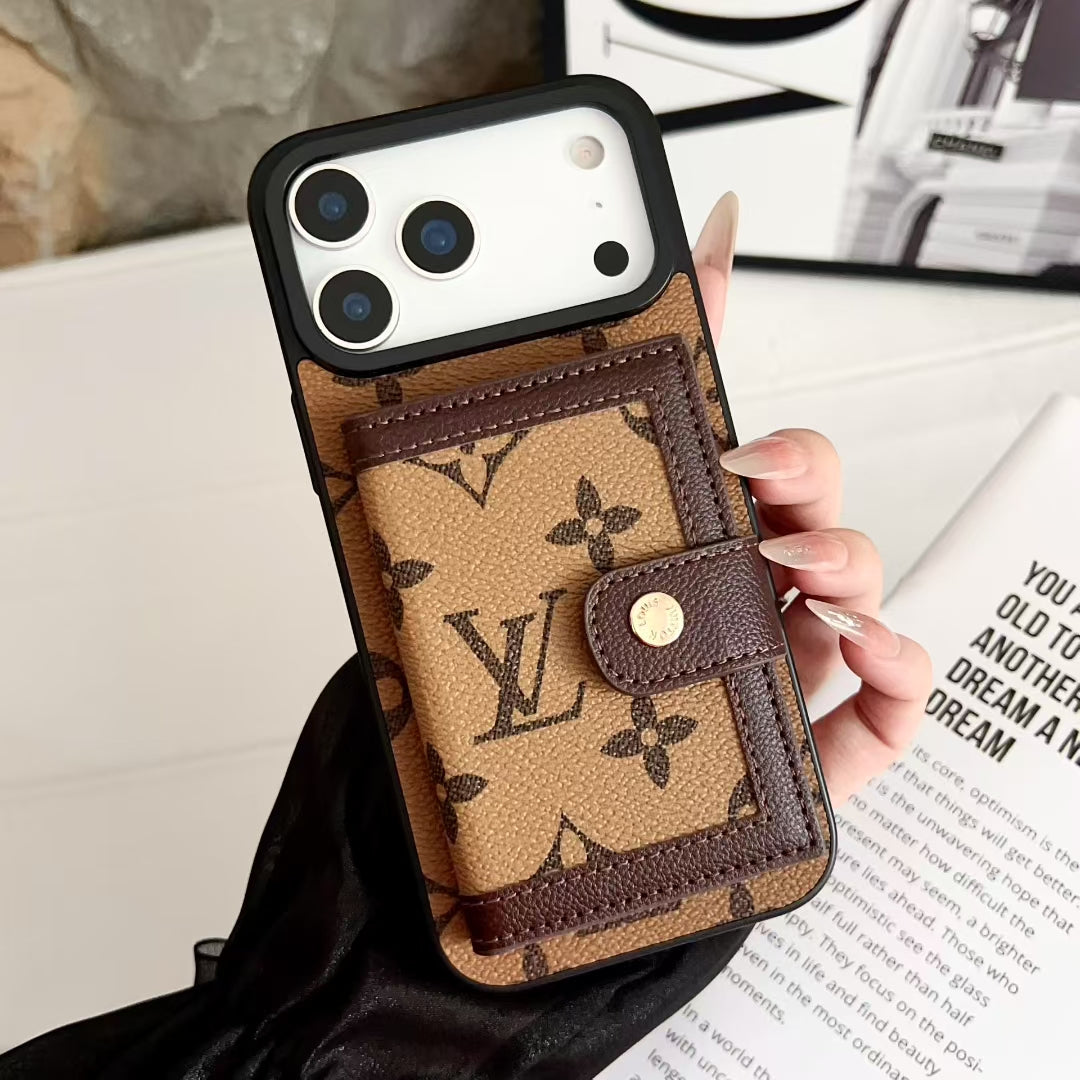 Signature Designer Look iPhone Case for iPhone 11 to 17 Models