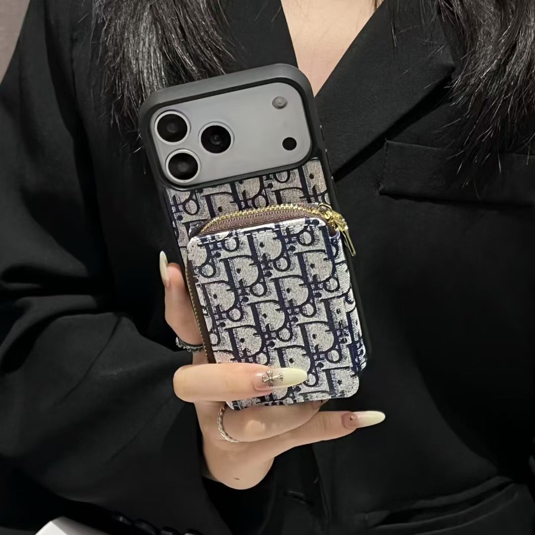 Dior-Inspired Designer iPhone Case | iPhone 13-17 Series