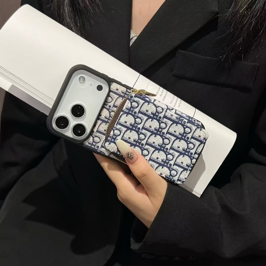 Dior-Inspired Designer iPhone Case | iPhone 13-17 Series