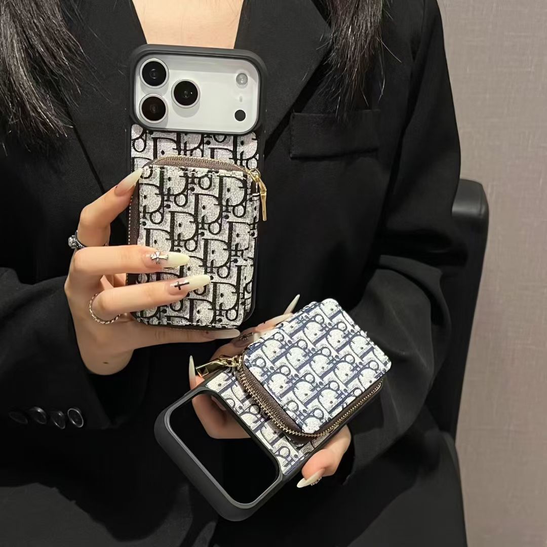 Dior-Inspired Designer iPhone Case | iPhone 13-17 Series