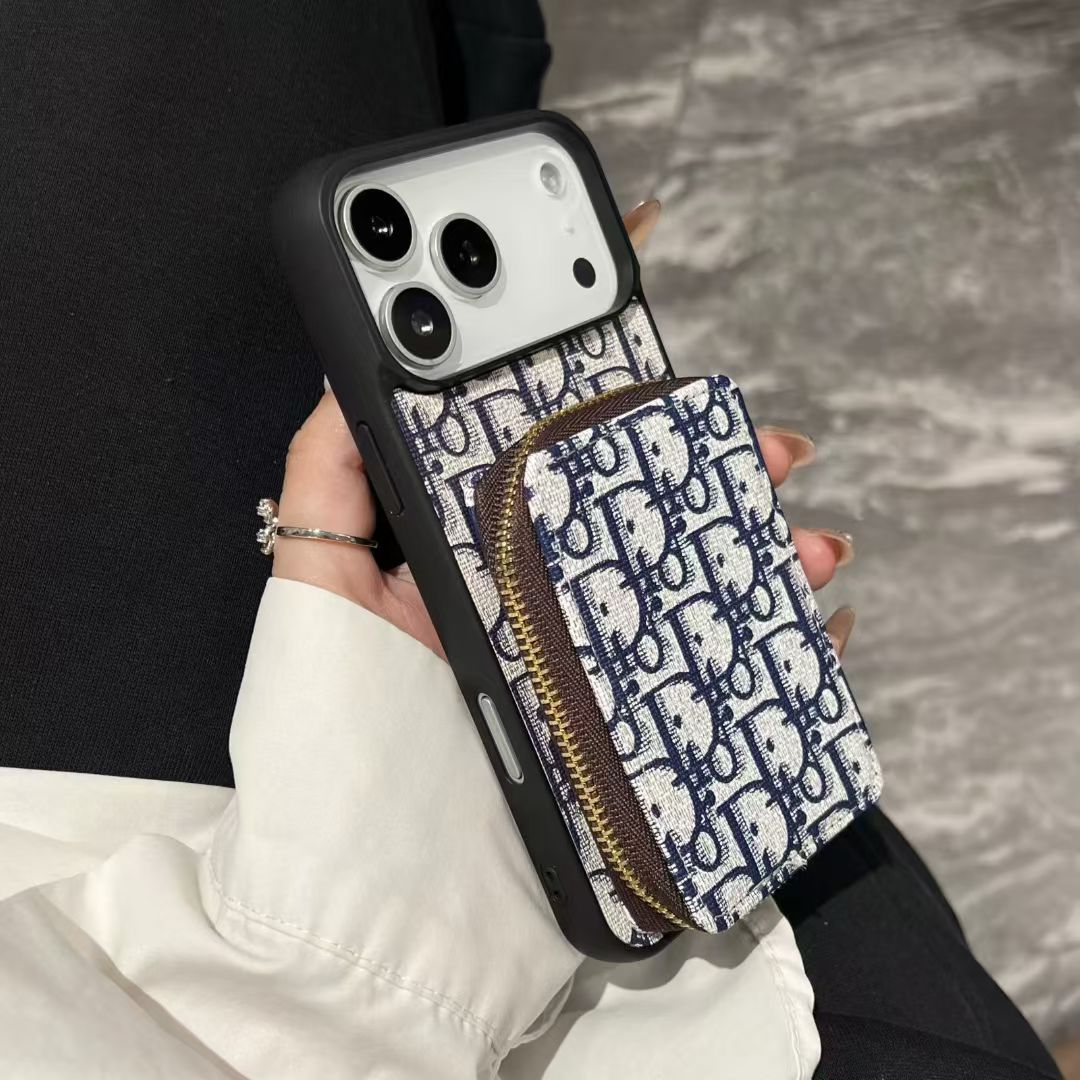 Dior-Inspired Designer iPhone Case | iPhone 13-17 Series