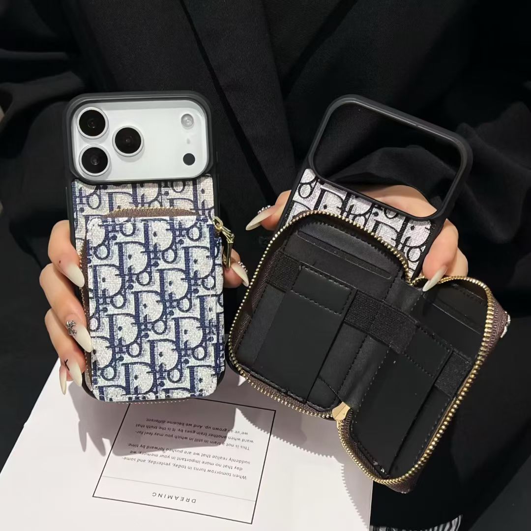 Dior-Inspired Designer iPhone Case | iPhone 13-17 Series