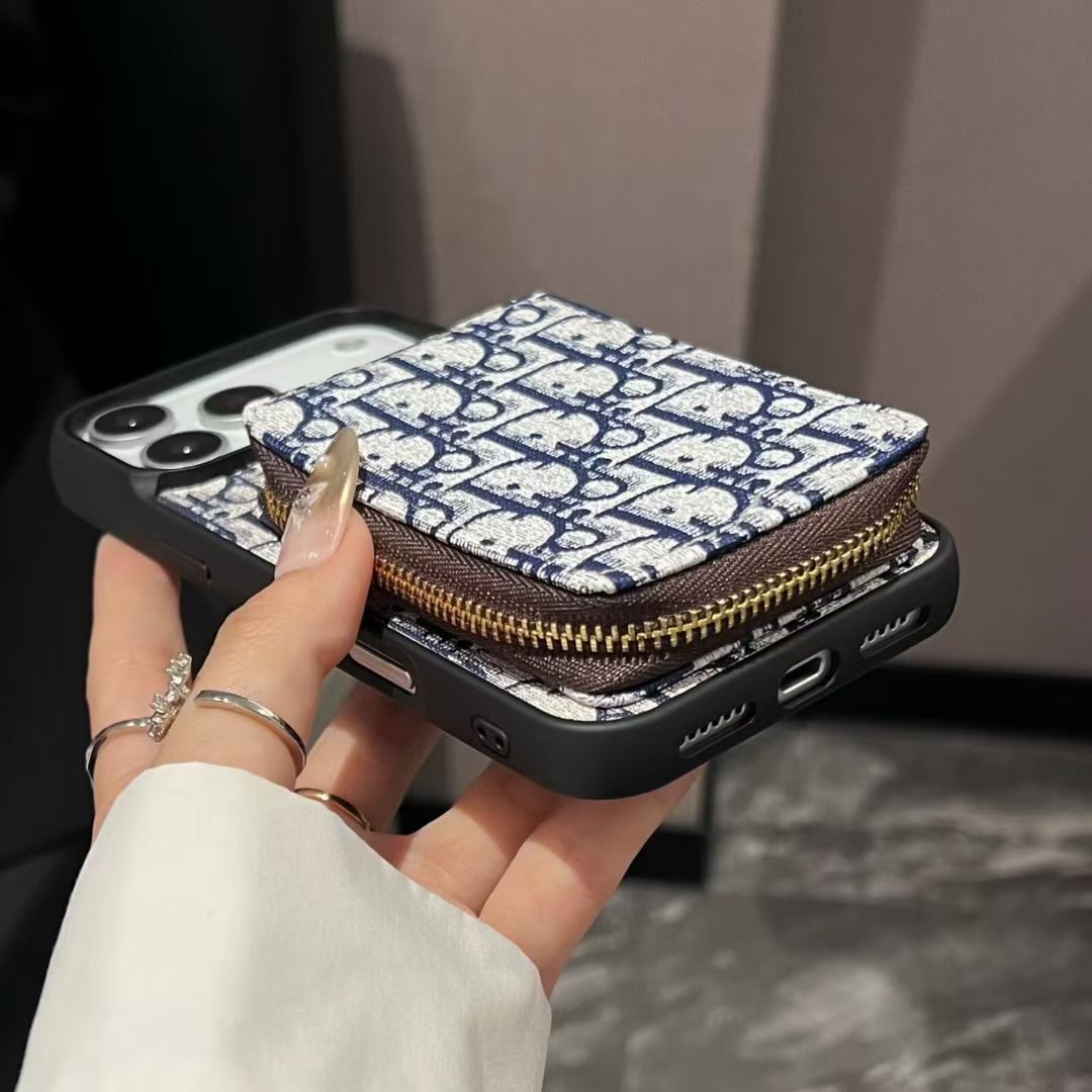 Dior-Inspired Designer iPhone Case | iPhone 13-17 Series
