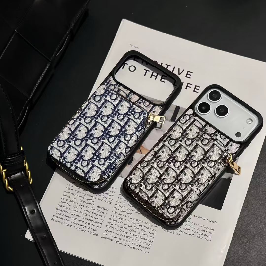 Dior-Inspired Designer iPhone Case | iPhone 13-17 Series