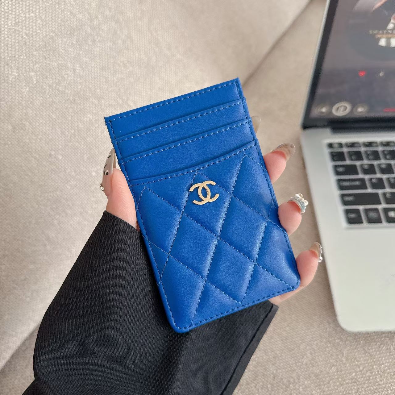 Chanel CC Luxury Phone Case for iPhone 11–17 Series