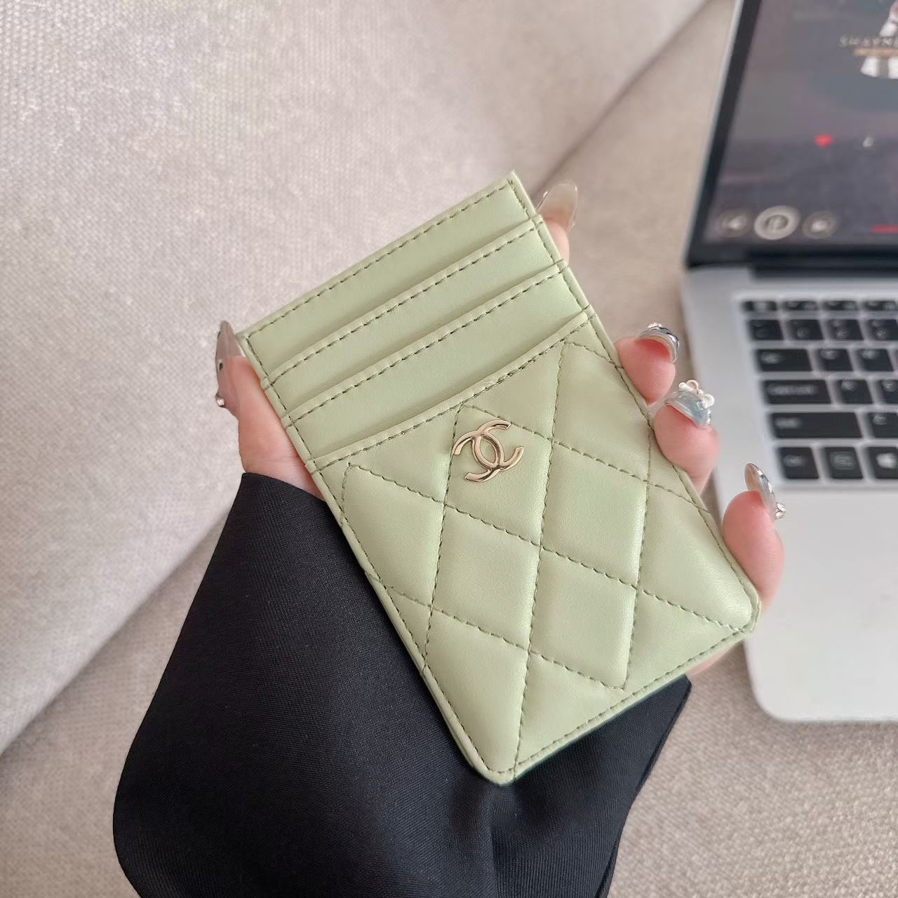 Chanel CC Luxury Phone Case for iPhone 11–17 Series