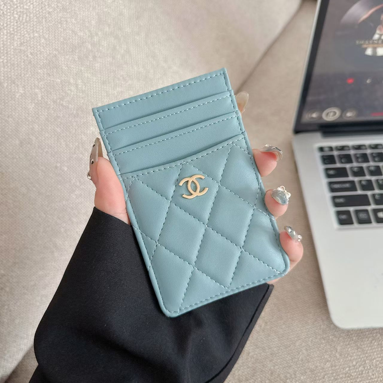 Chanel CC Luxury Phone Case for iPhone 11–17 Series