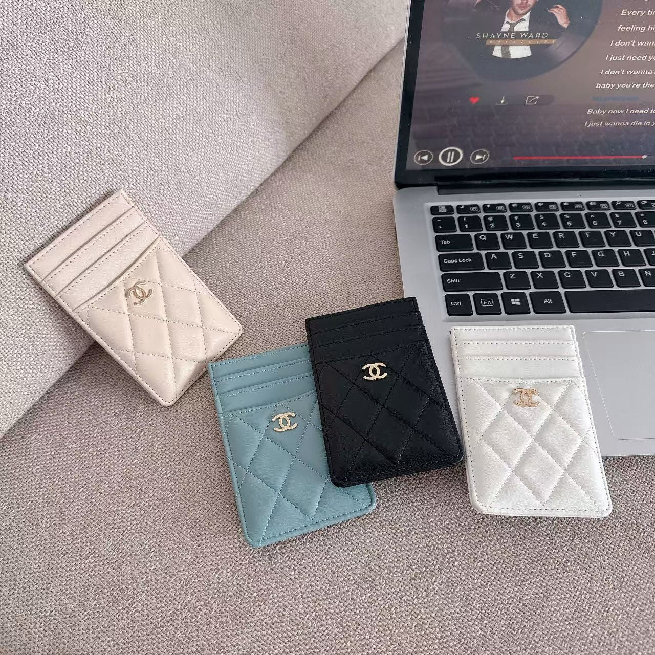 Chanel CC Luxury Phone Case for iPhone 11–17 Series