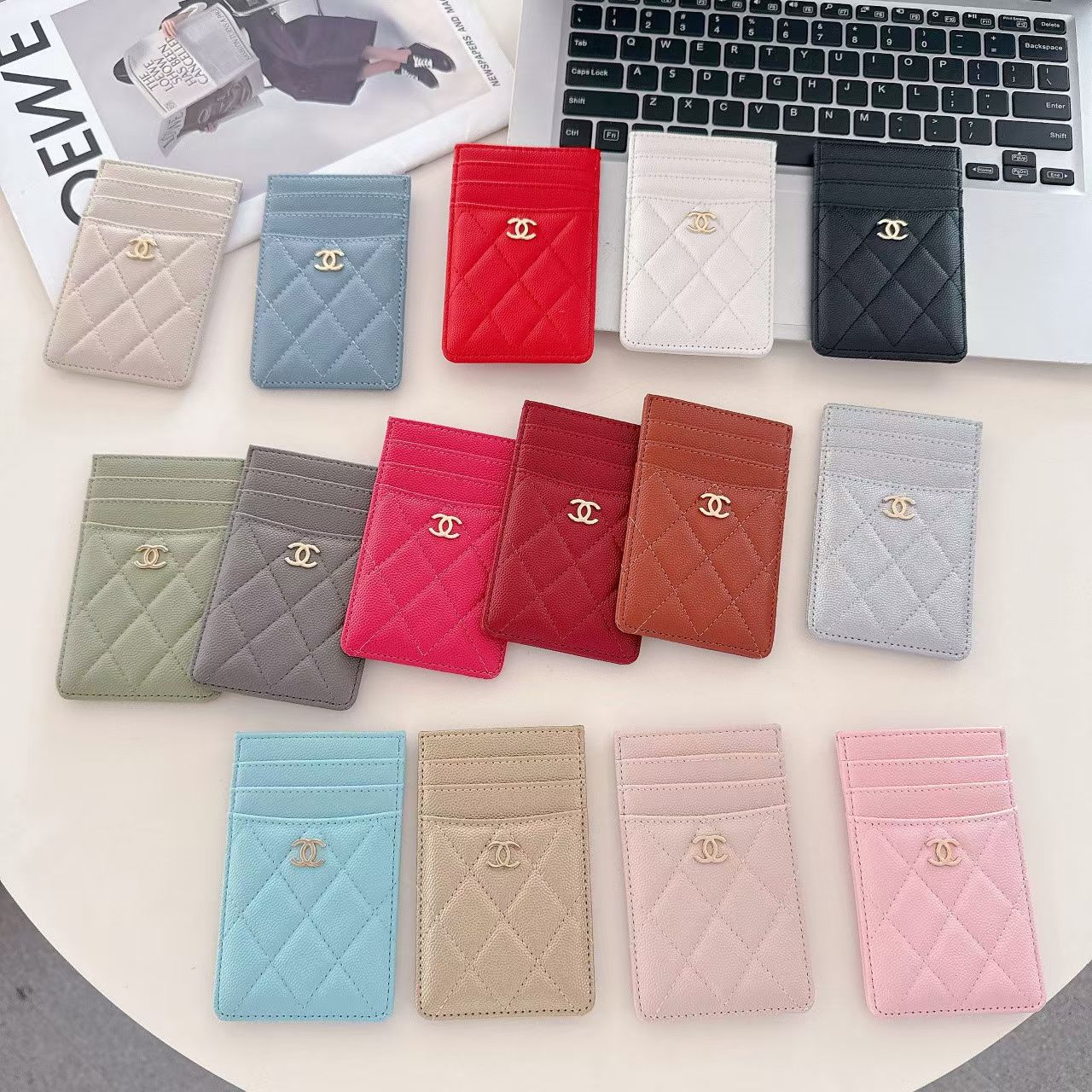 Chanel CC-Inspired Designer iPhone Case – Luxury Fashion Cover (11–17