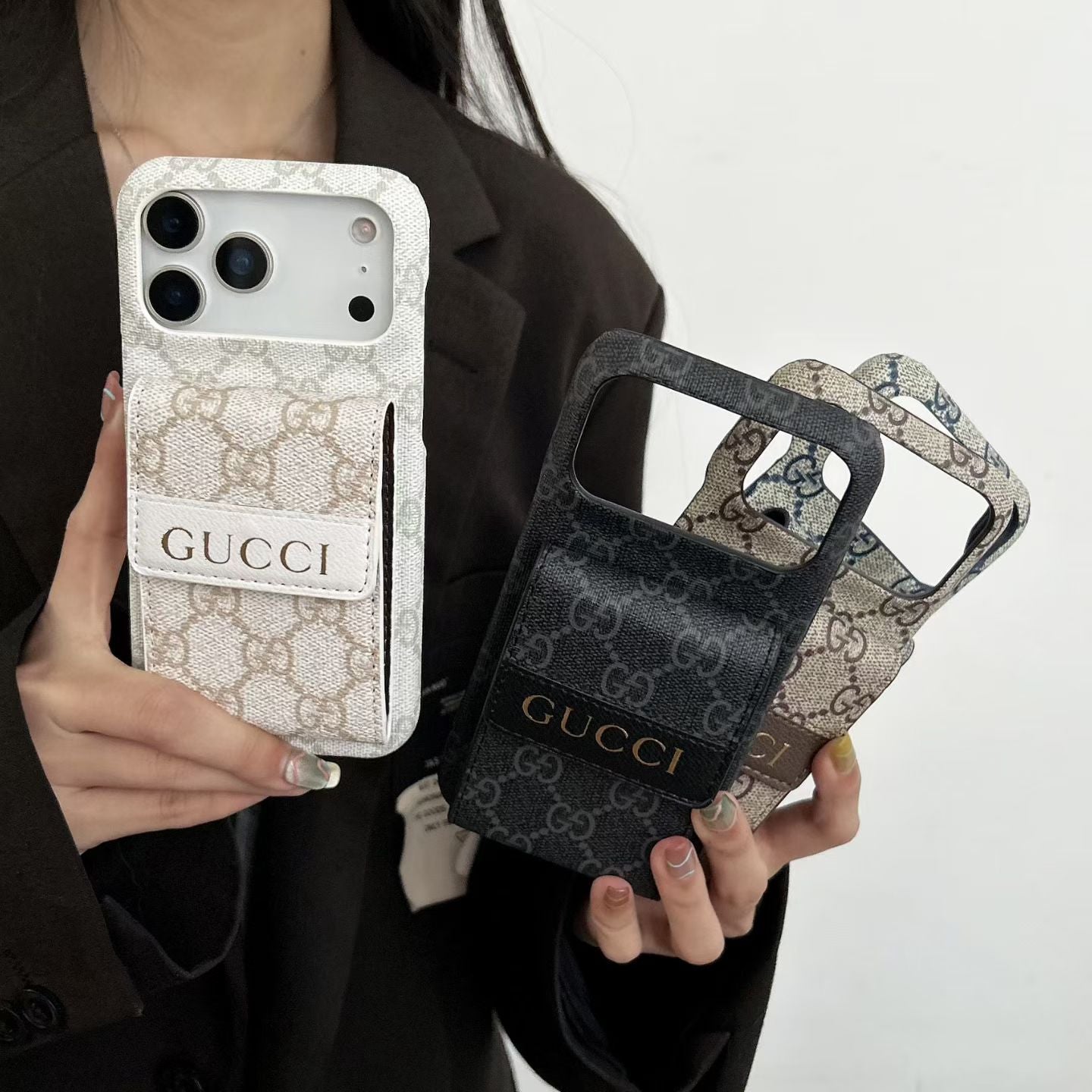 Gucci-Inspired Luxury iPhone Case