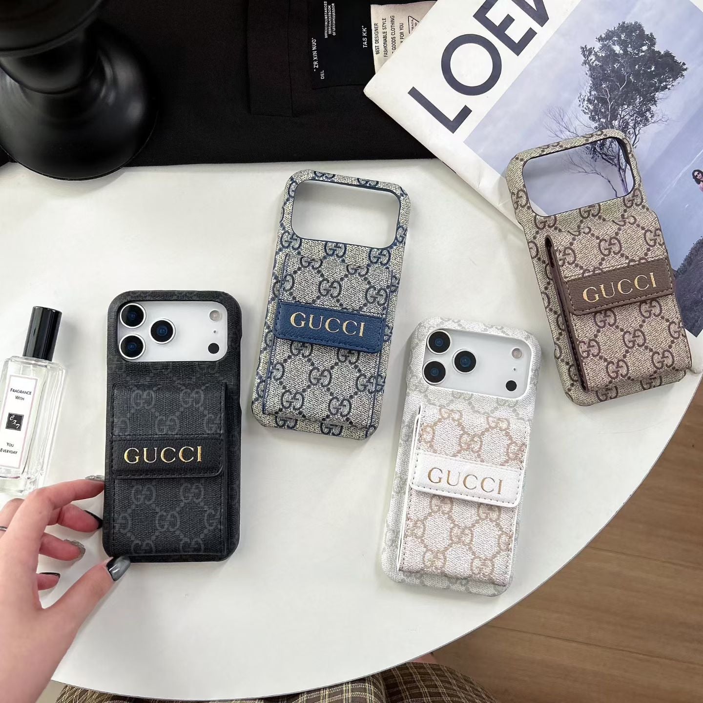 Gucci-Inspired Luxury iPhone Case
