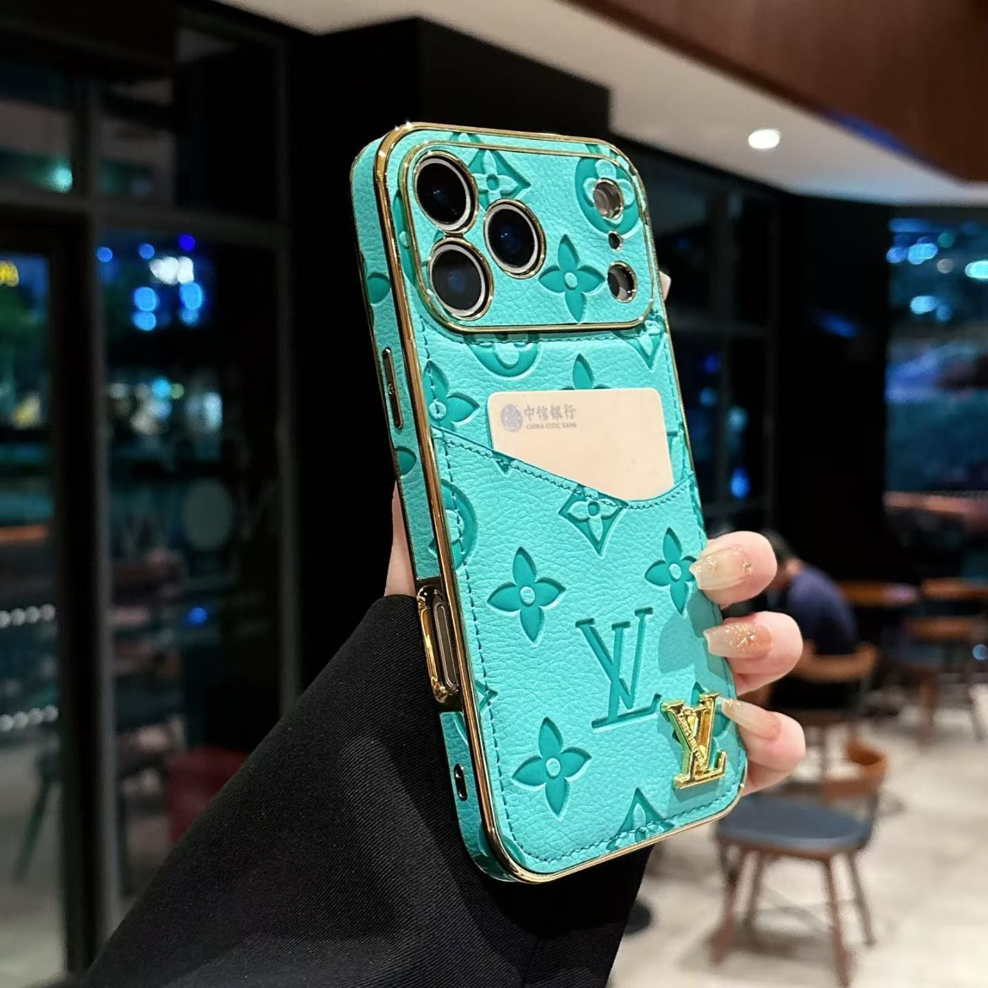 Livittion Iconic Luxury iPhone Case – Signature Brand Style