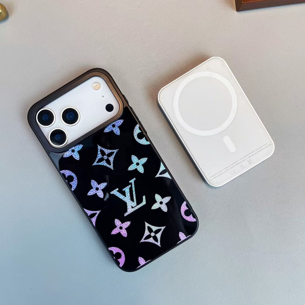 Louis Vuitton-Inspired Holographic Heritage iPhone Case