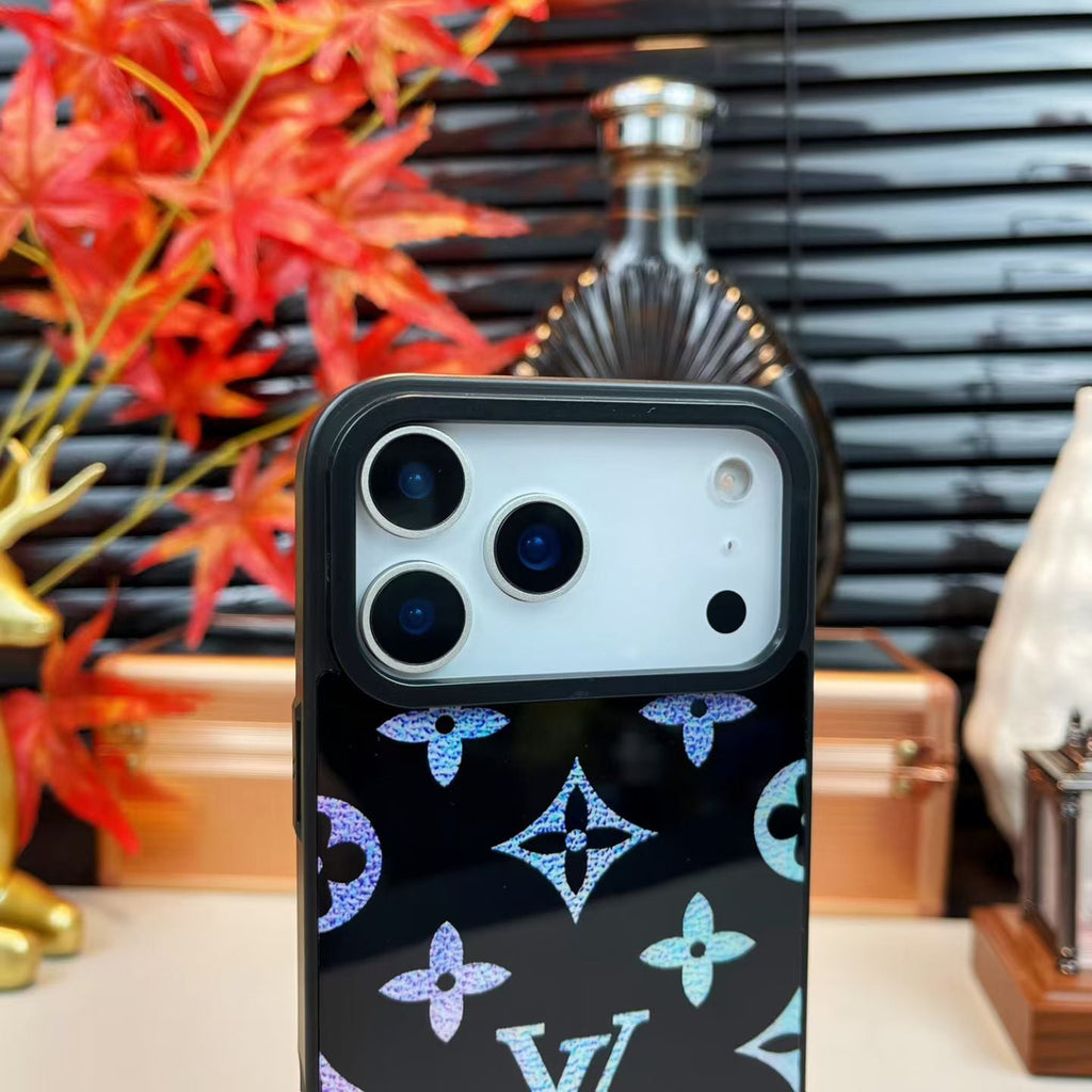 Louis Vuitton-Inspired Holographic Heritage iPhone Case