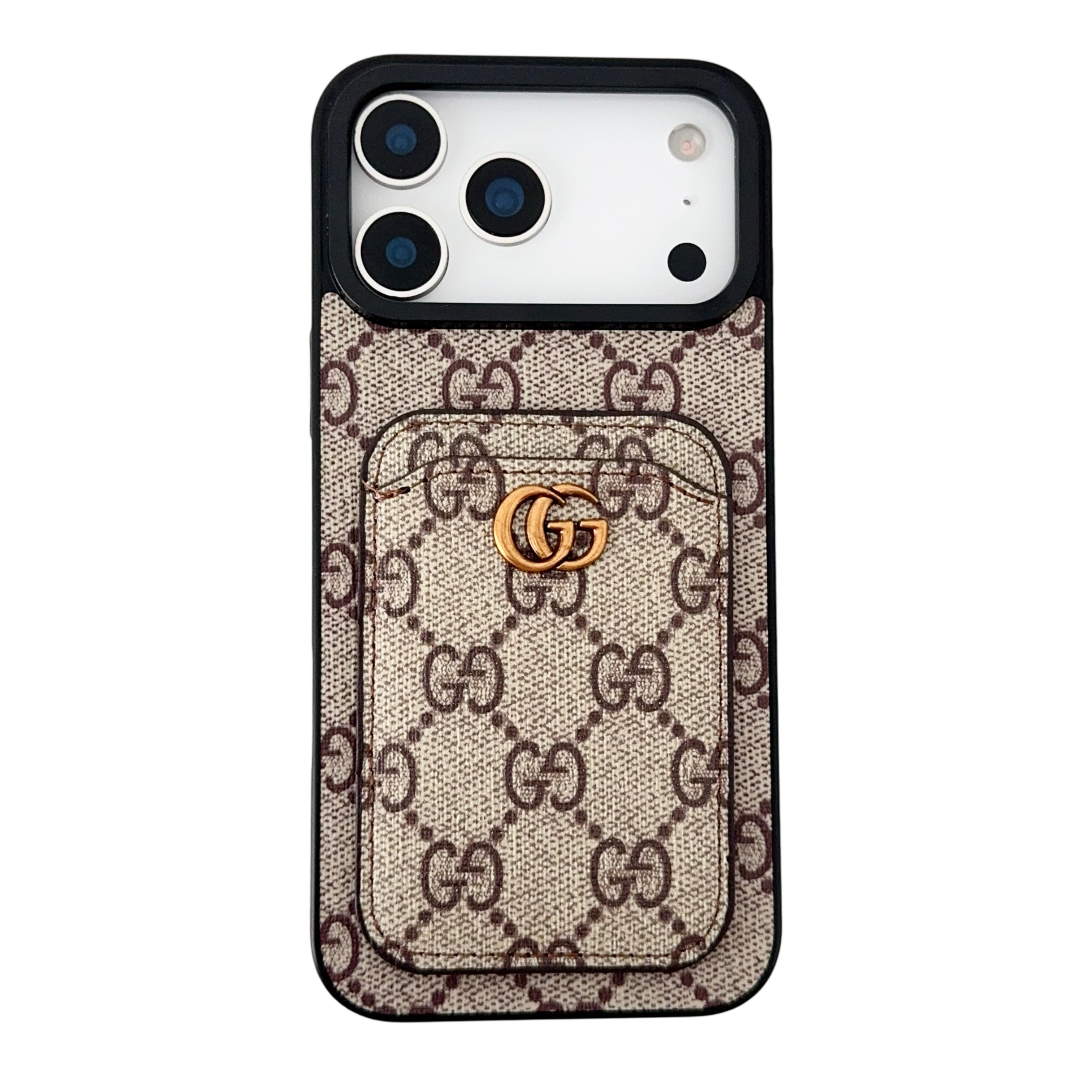 Gucci Luxury Brand Phone Case for iPhone 11–17 Series