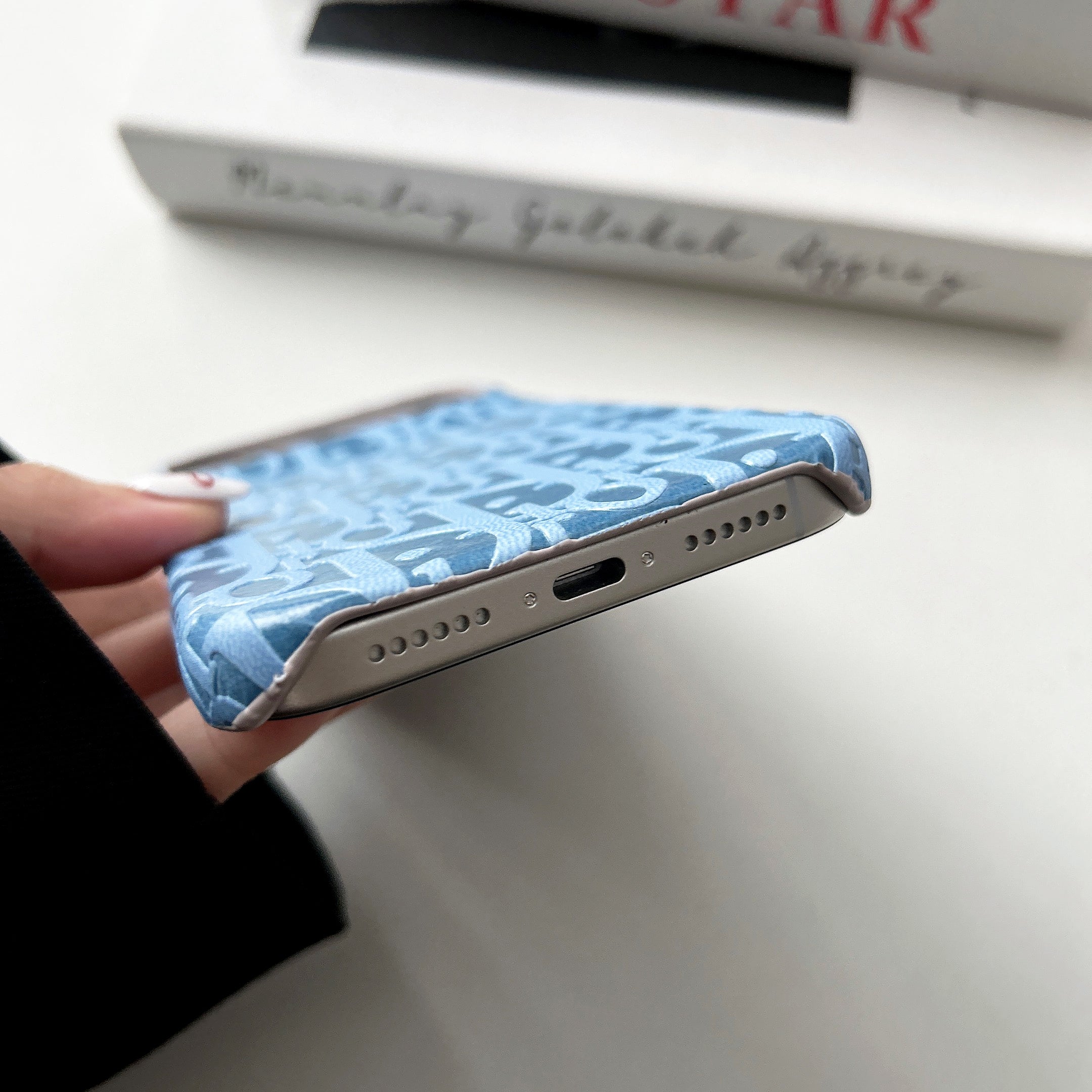 Luxury Christian Dior Style iPhone Case