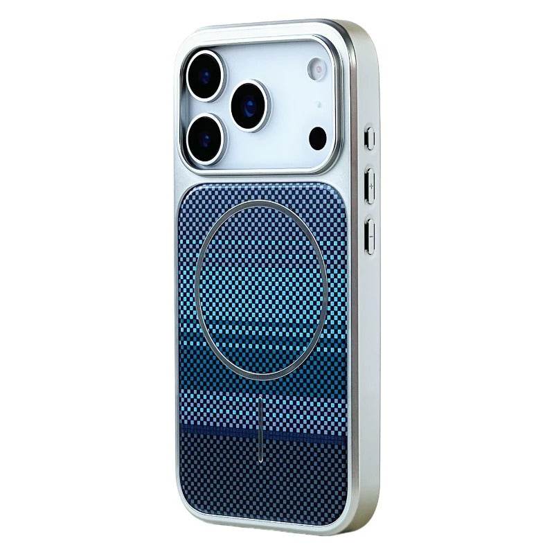 Carbon Fiber Magnetic cozy Case for iPhone 14–17 Series