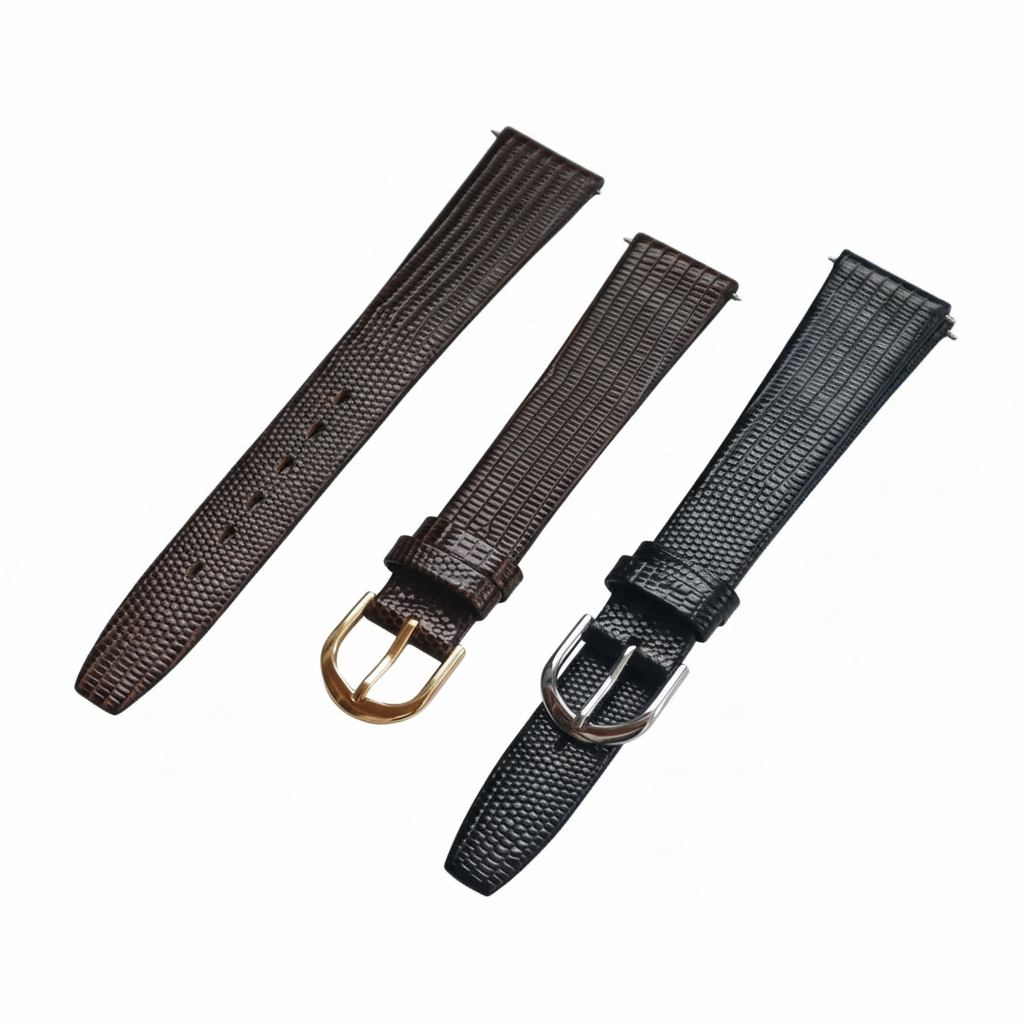 Vintage Lizard Leather Watch Strap