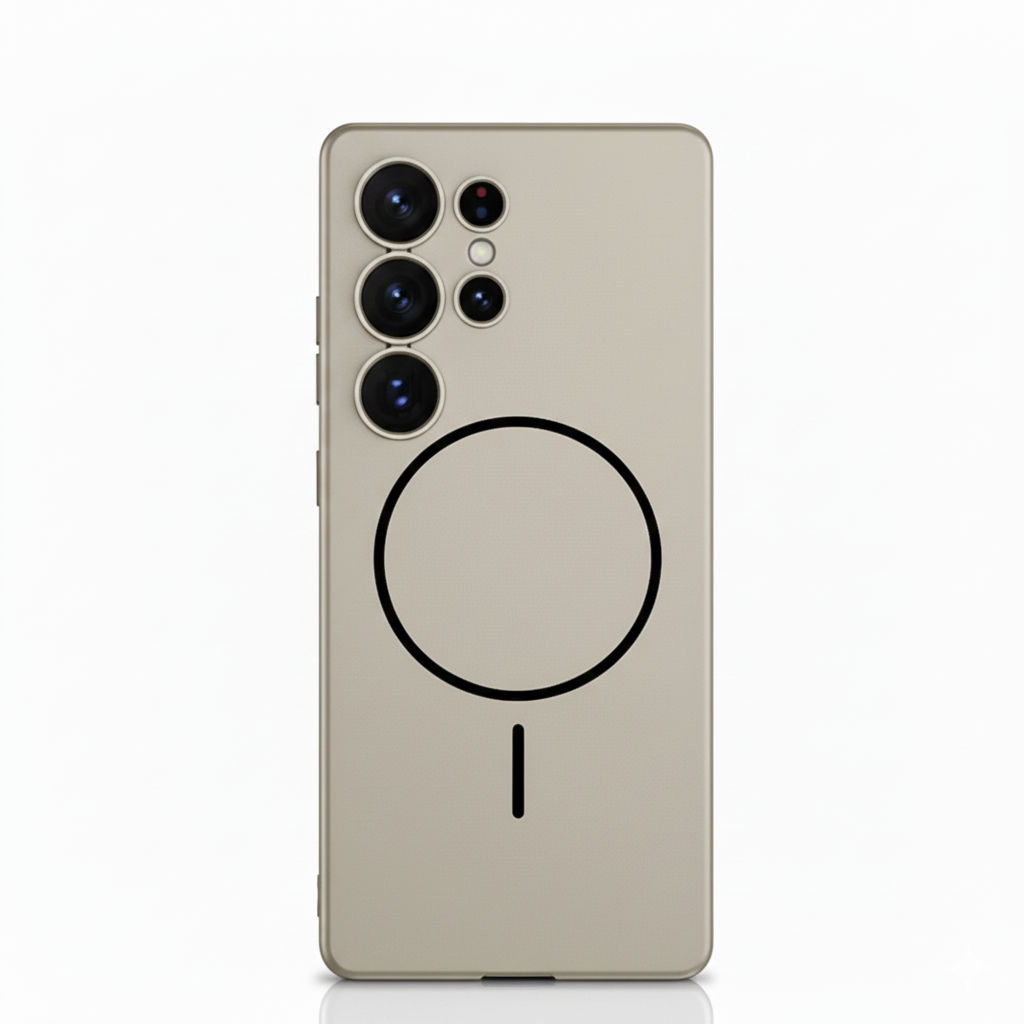 Hard Shell Magnetic MagSafe Case for Samsung S25 Ultra – Wireless Charging Protective Cover