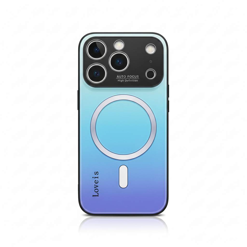 Magnetic Glass Case for iPhone 17 / 17 Pro / Pro Max / Air