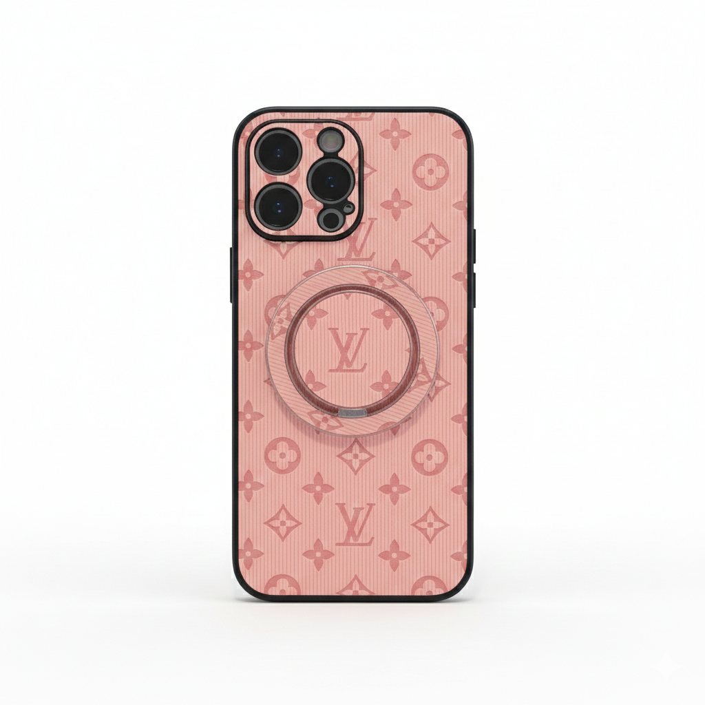 Louis Vuitton Elite Luxury iPhone Case – Glossy Designer Finish (11–17)