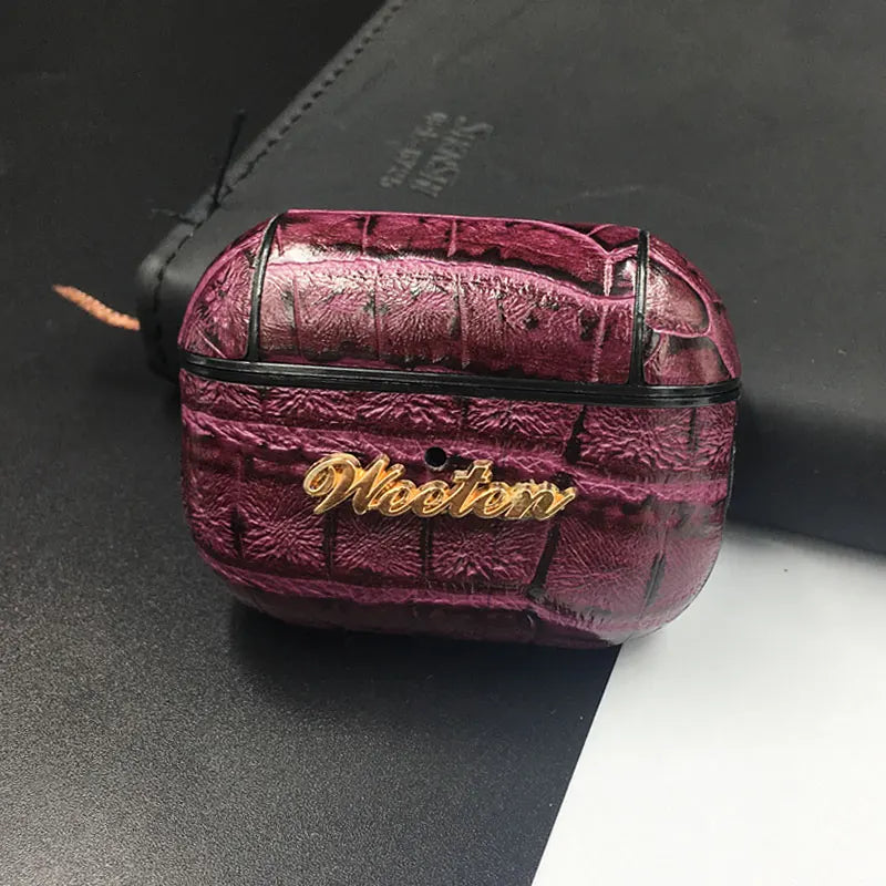 Leather AirPods Case (1–3 & Pro)