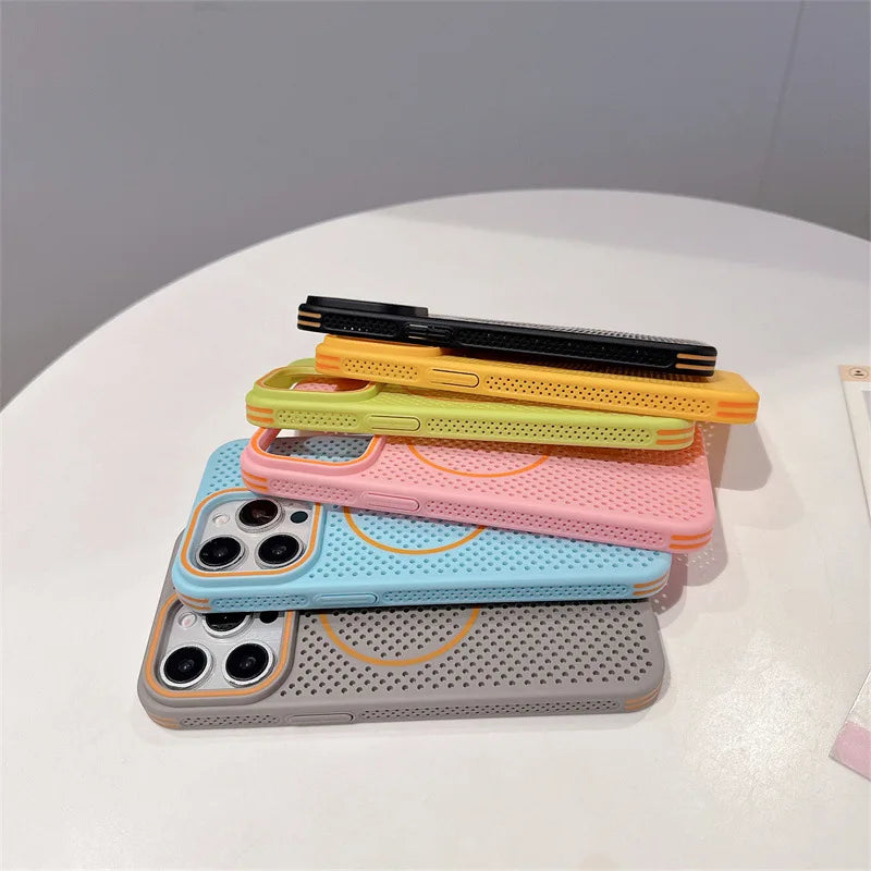 Magnetic Case For iPhone 17 Pro Max Phone Cover Case For iPhone 17 Pro Max For Magsafe Charging Shell