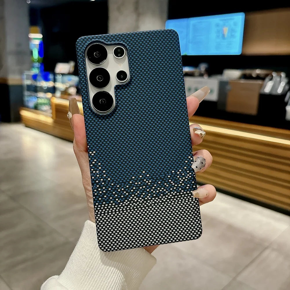 Carbon Wireless Magsafe Case – Samsung S21–S25 Series