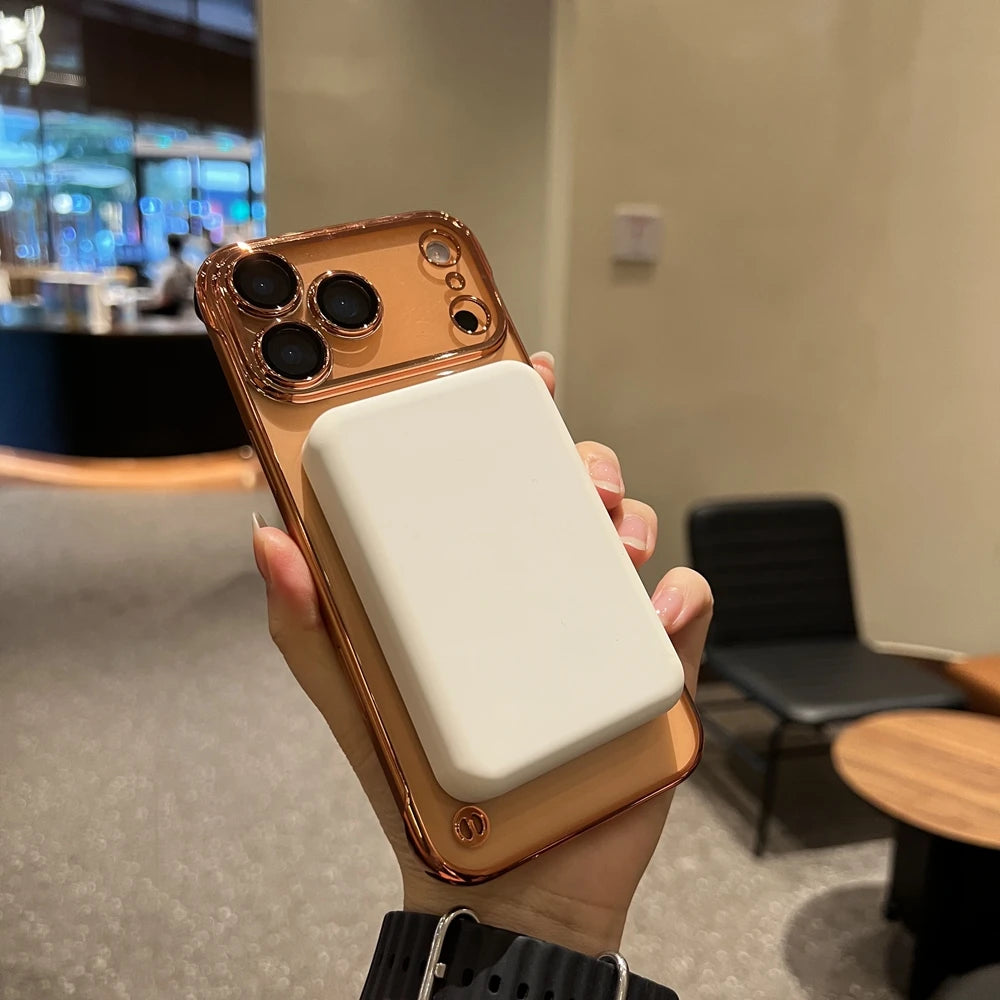 Frameless Magsafe Case for iPhone 17 / 16 / 15 / 14 / 13 Pro Max / Air