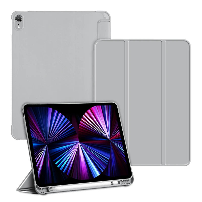 Smart Trifold Case for iPad 11" (2025) & 10th Gen 10.9" | Soft TPU Back Cover