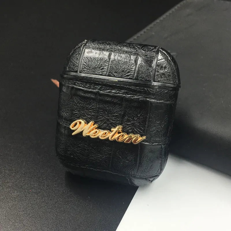 Leather AirPods Case (1–3 & Pro)