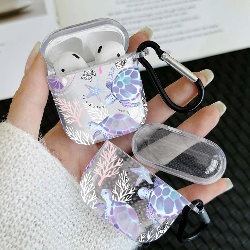 Colorful Turtle AirPods Case