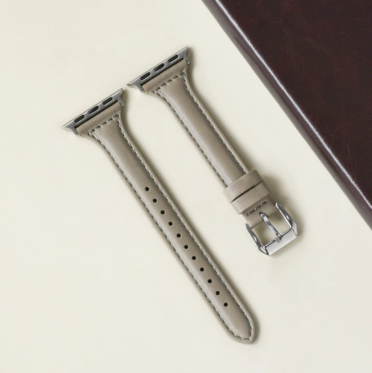 Slim Leather Apple Watch Band (All Series)