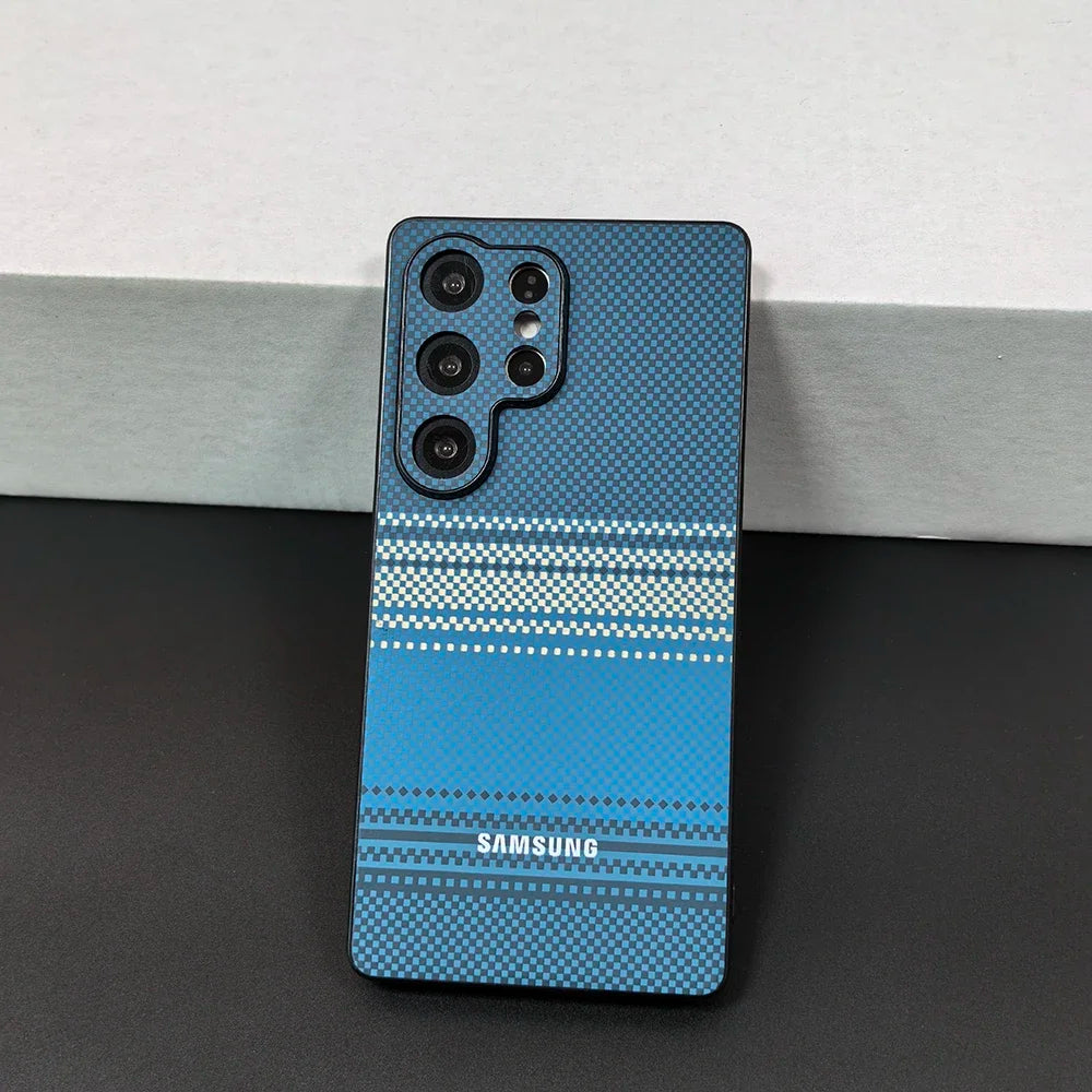 Sunset Color Block Case for Samsung – Shockproof Magnetic Cover