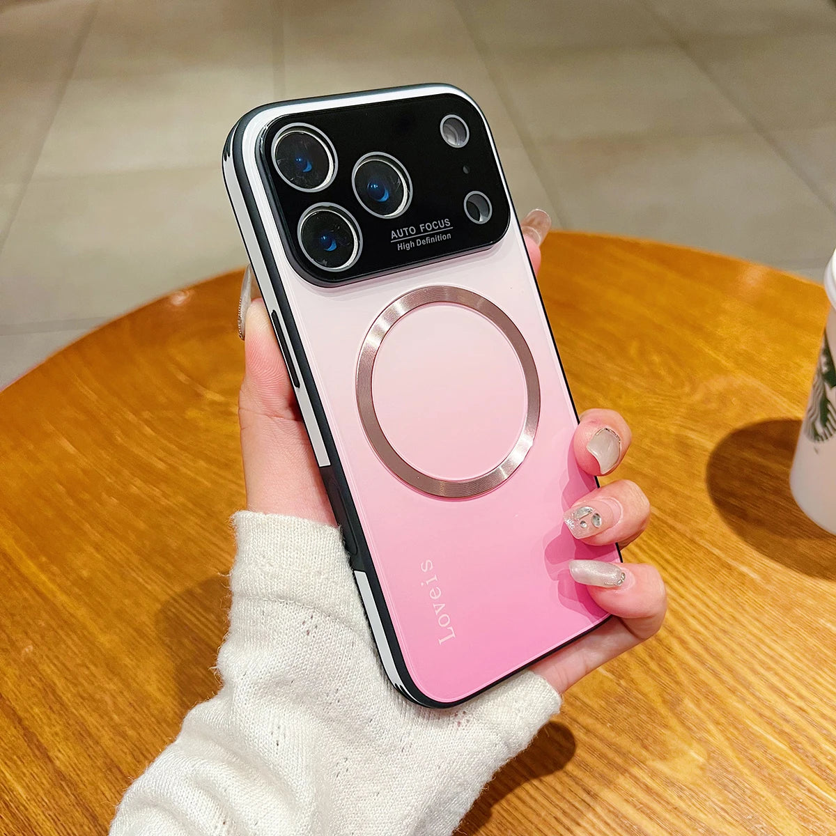 Magnetic Glass Case for iPhone 17 / 17 Pro / Pro Max / Air