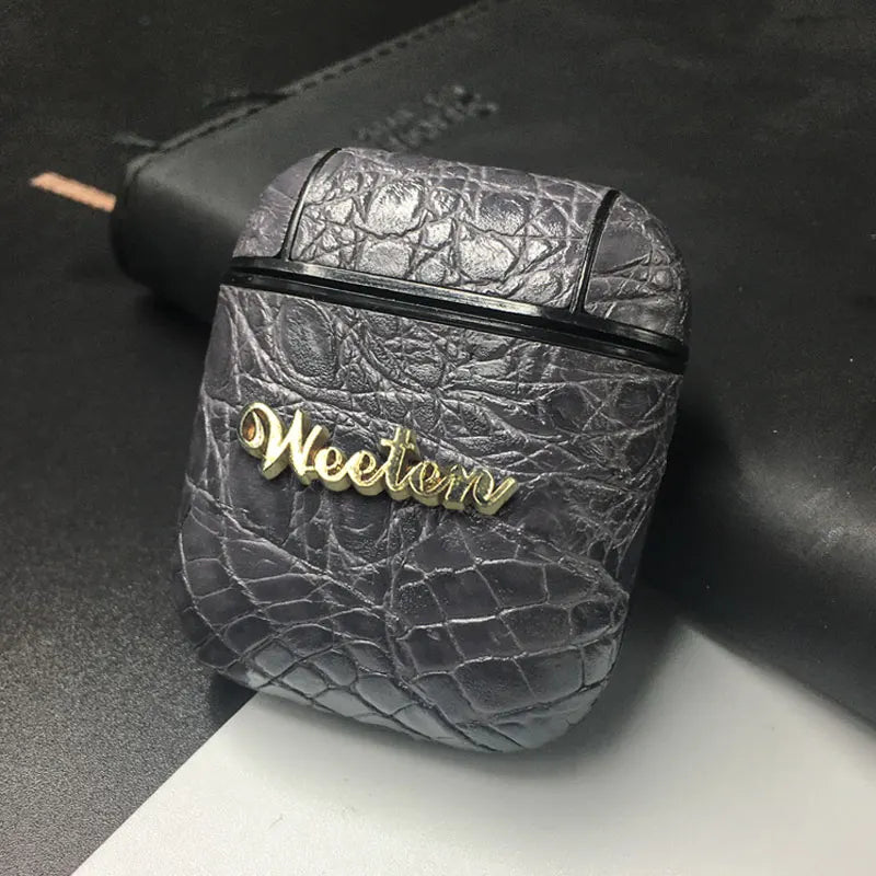 Leather AirPods Case (1–3 & Pro)