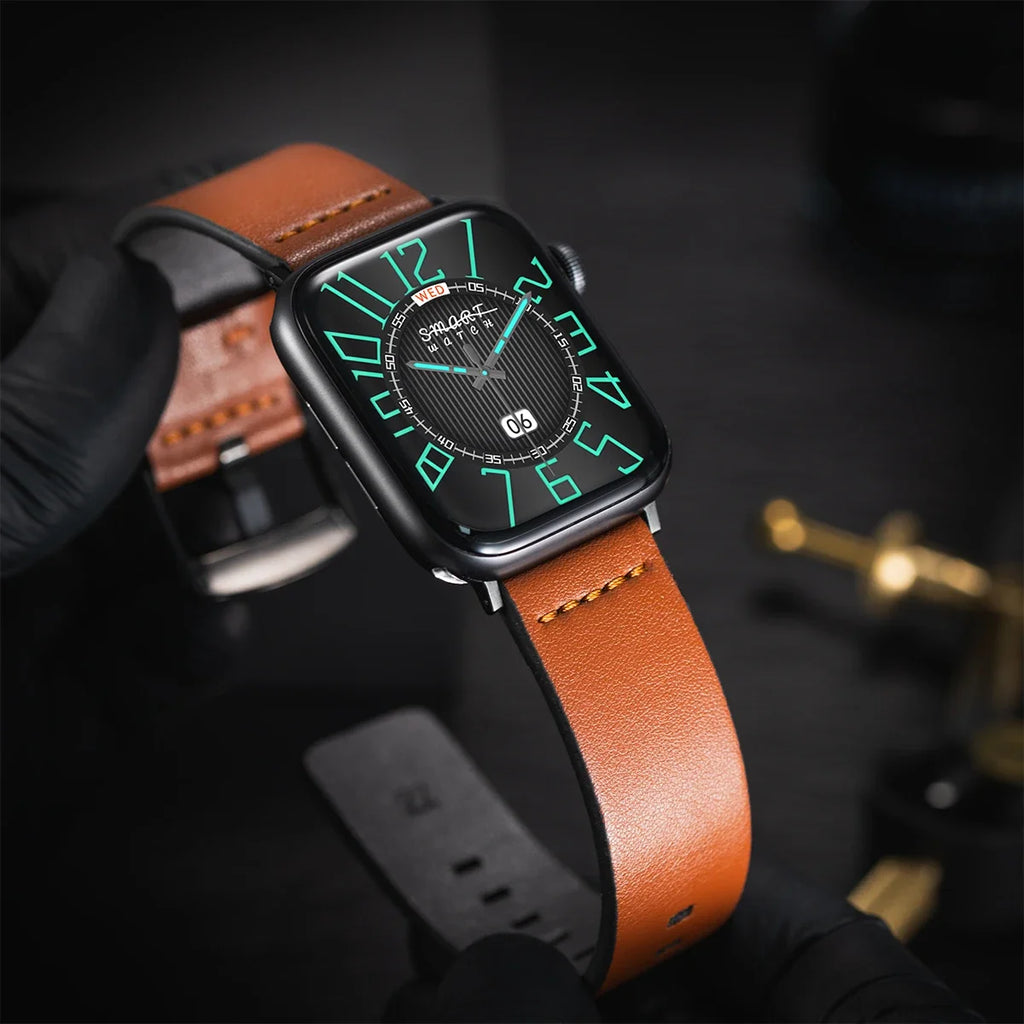 Leather Strap for Apple Watch Ultra & Series