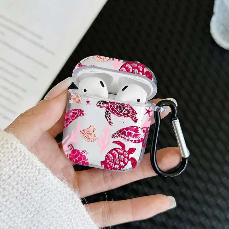 Colorful Turtle AirPods Case