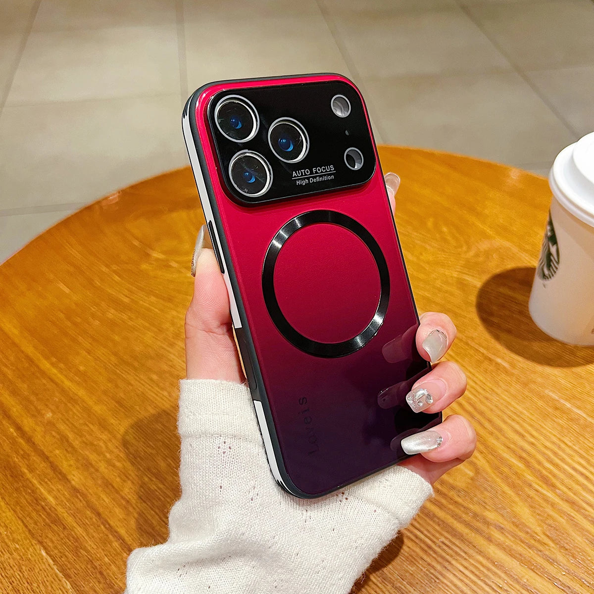 Magnetic Glass Case for iPhone 17 / 17 Pro / Pro Max / Air