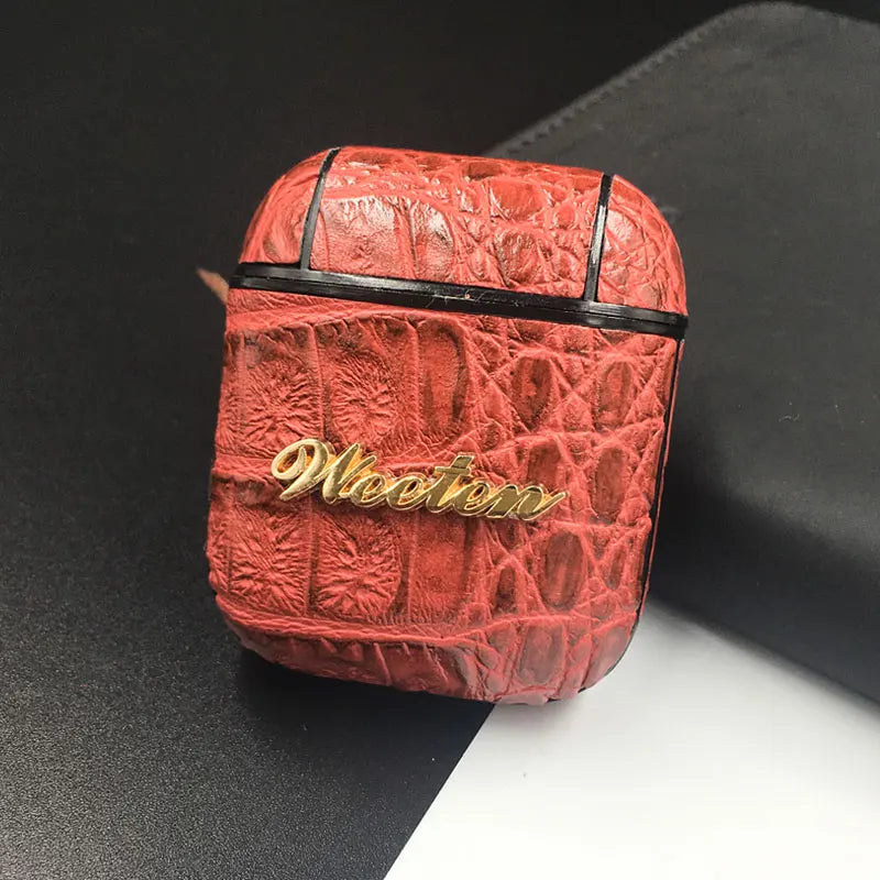 Leather AirPods Case (1–3 & Pro)