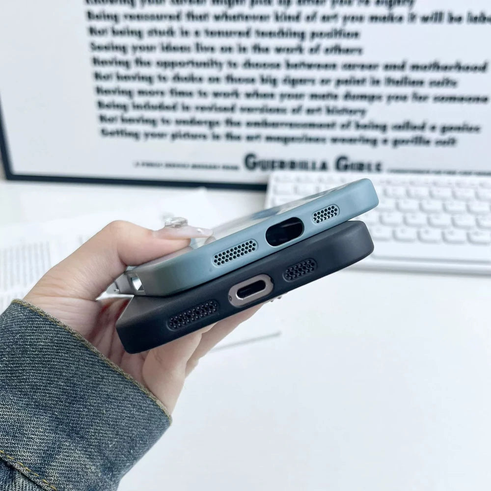 For iPhone 17 16 Pro Max For Magsafe PC Matte Magnetic Phone Case For iPhone 16e 11 12 13 Mini 14 15 Plus 17 Pro  Max Air Cover