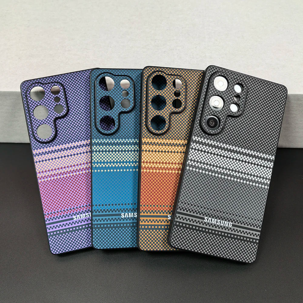 Sunset Color Block Case for Samsung – Shockproof Magnetic Cover