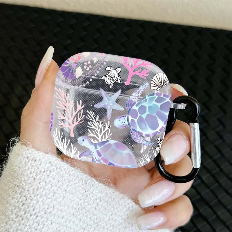 Colorful Turtle AirPods Case