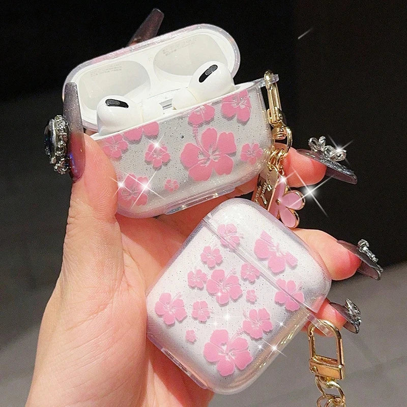 Flower Pendant AirPods Case