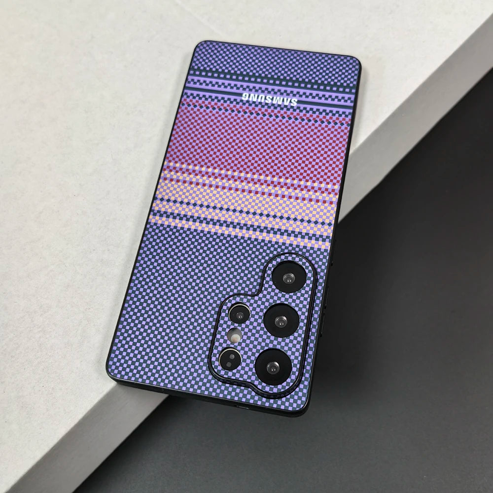 Sunset Color Block Case for Samsung – Shockproof Magnetic Cover