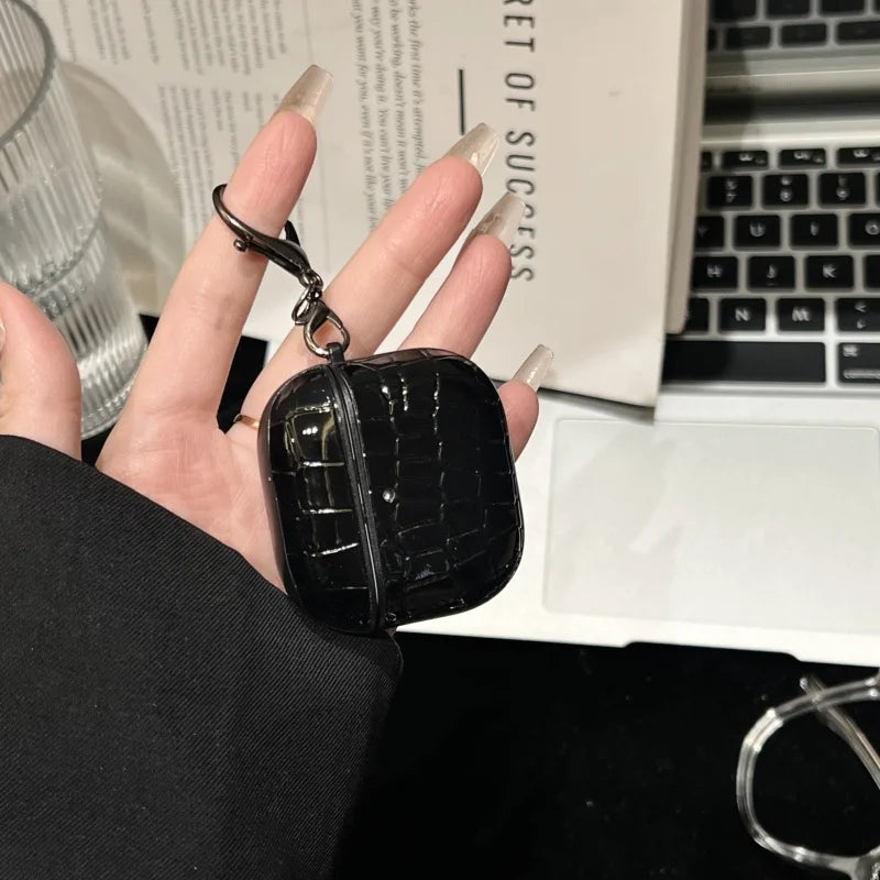 Luxury Alligator Pattern Earphone Cover