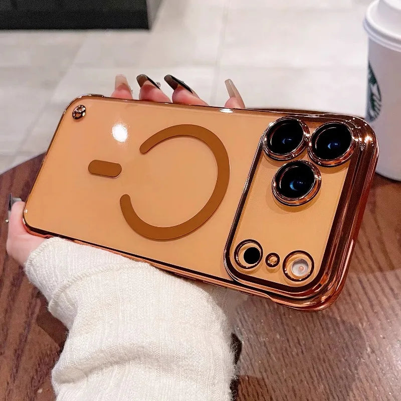 Frameless Magsafe Case for iPhone 17 / 16 / 15 / 14 / 13 Pro Max / Air