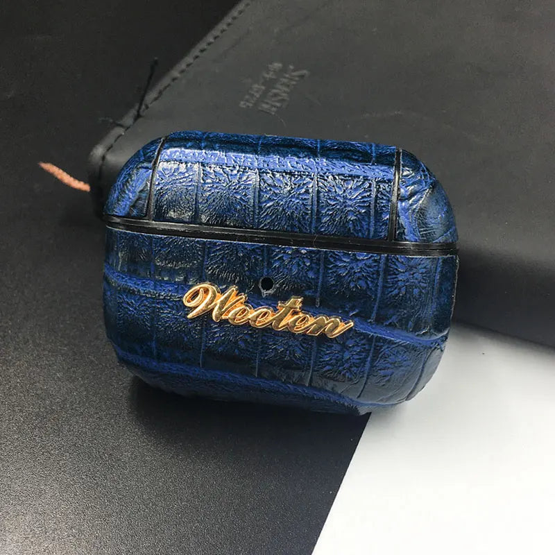 Leather AirPods Case (1–3 & Pro)